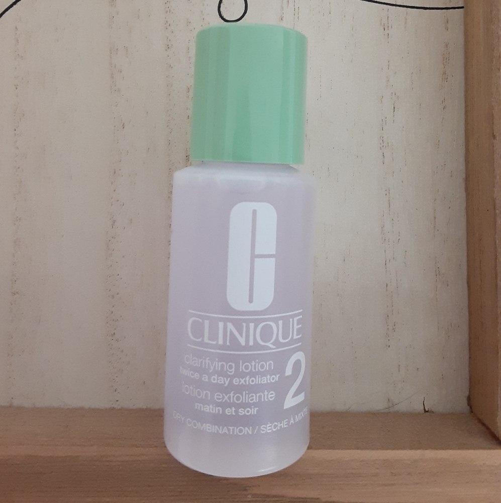 3 for 15 mini Clinique clarifying lotion